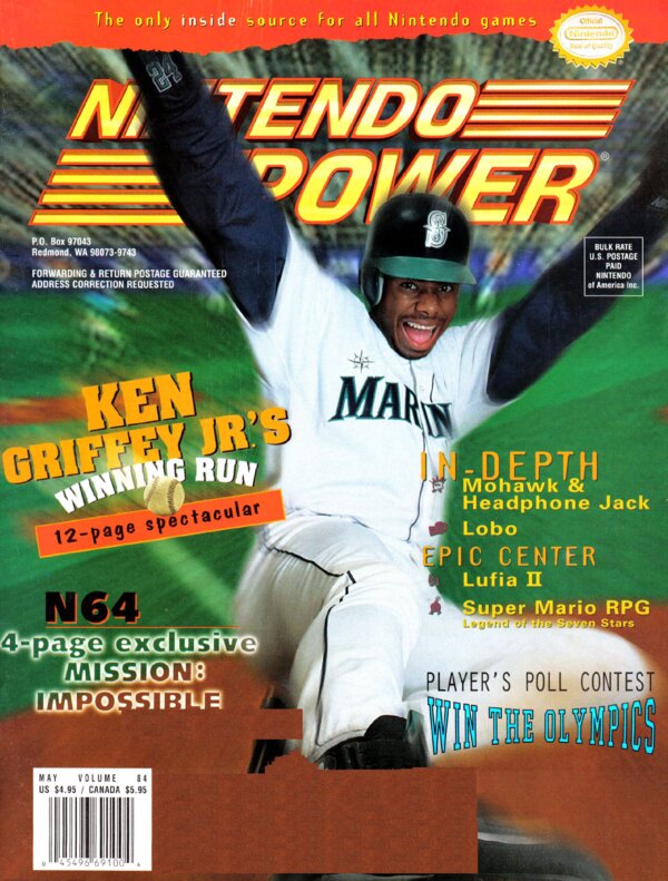 Nintendo Power Issue 084 (May 1996) cover